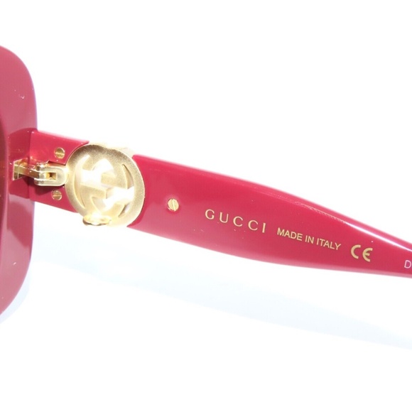 Gucci GG1029SA 1029SA 003 Havana Burgundy Brown Sunglasses 1029 main image 5
